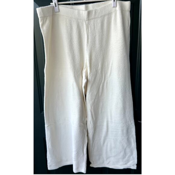 Encore by Idina Menzel QVC 1X Petite Cloud Wide Leg Pant Cozycore Soft Comfy - Picture 1 of 7